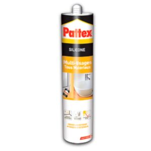 PATTEX SILICONE MULTI-USAGES BLANC 280ML