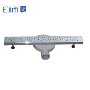 CANIVEAU DE DOUCHE ORIENTABLE SLIM INOX 60 BUBBLE