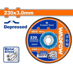 DISQUE INOX 230X3.0 WADFOW WAC1392