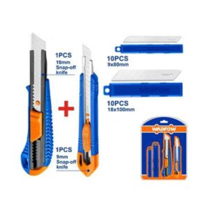 JEU 2 CUTTEUR 9+18 + 20LAME WADFOW WSK2204