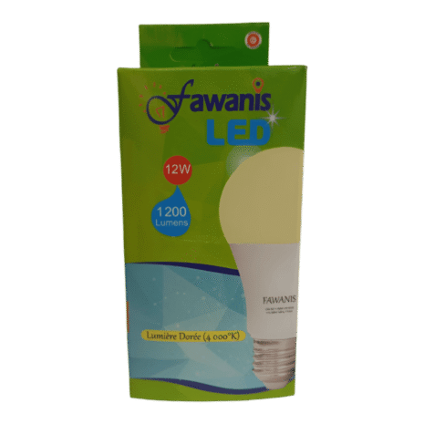 lampe-led-12w-e27-4000k-fawanis