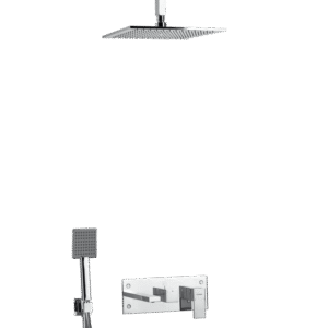 MITIGEUR DE BAIN-DOUCHE ENCASTRÉ 3 SORTIES AVEC RAIN SHOWER PLAFONNIER EL JEM - SOPAL