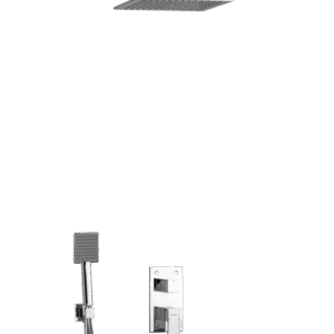 MITIGEUR DE DOUCHE ENCASTRÉ AVEC RAIN SHOWER MURAL EL JEM - SOPAL