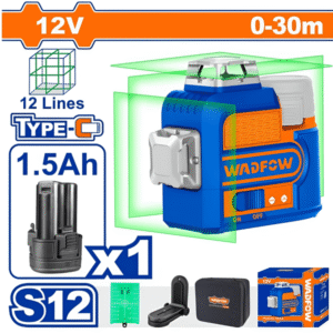 NIVEAU LASER 3D 30M 12 LIGNE WADFOW WLE8M12