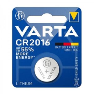 PILE CR2016 LITHIUM 3V VARTA