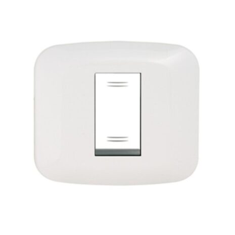 plaque-yes-sys45-carree-1-module-blanc-45ps1bb