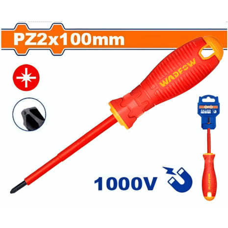 tournevis-isole-pz-2x100-wadfow-wsd7274 tournevis-isole-pz-2x100-wadfow-wsd7274