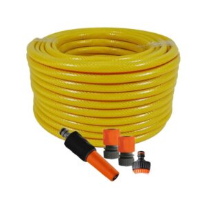 Tuyau Jardin Jaune avec lance MET TUY JAR 15/19 A/L 25M PJA1525P