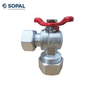 VANNE A VISSER COUDE PEX 26X3/4 F SOPAL