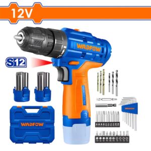VISSEUSE 12V 2BATT + 32 ACC WADFOW WCDS525